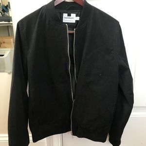 Topman Cotton Bomber - Medium - Black